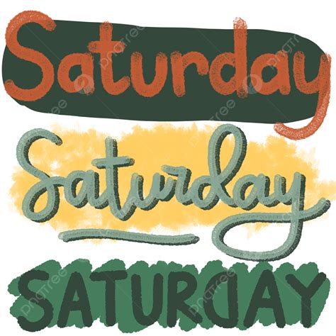 Saturday .